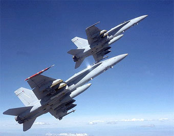  F/A-18 Hornet.    www.boeing.com