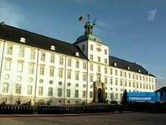 Замок Готторф в Германии, кадр Первого канала, архив. Замок Готторф в Германии, кадр Первого канала, архив.