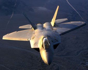 F/A-22 Raptor.    acc.af.mil
