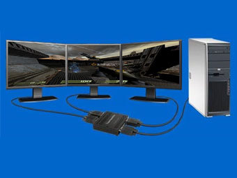   Quake IV  TripleHead2GO.    Matrox