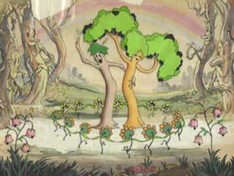       "Flowers and Trees"   animationartconservation.com